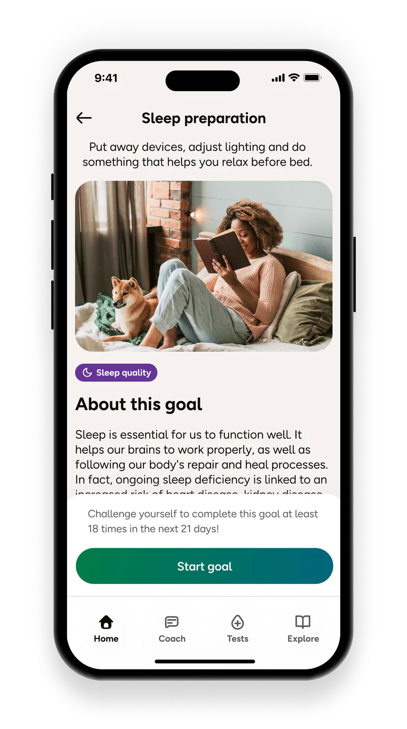 Set goals and track your progress